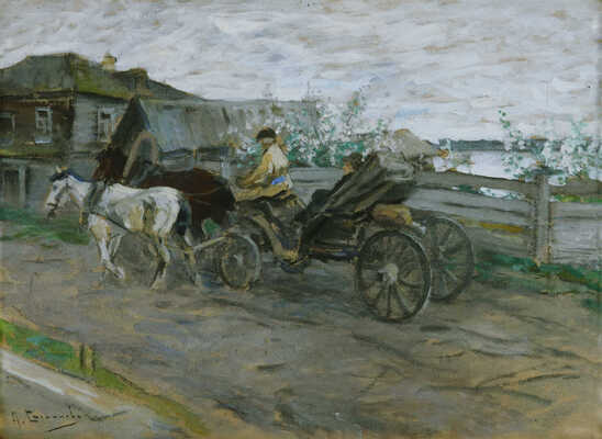 Степанов Алексей Степанович.  Русская провинция. Плёс